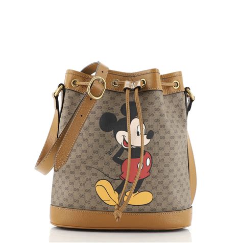 disney gucci bags|Gucci mickey mouse bucket bag.